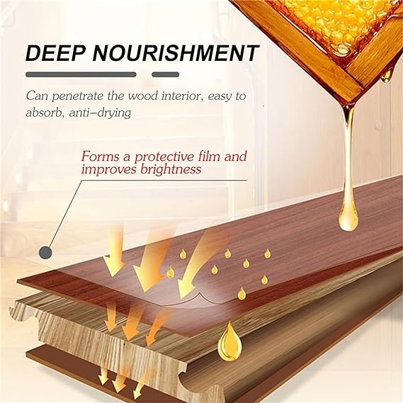3 in 1 Deal Beewax Spray (120ml) + Beewax 85g(wax) + Sponge Beeswax Furniture Polish And Cleaner