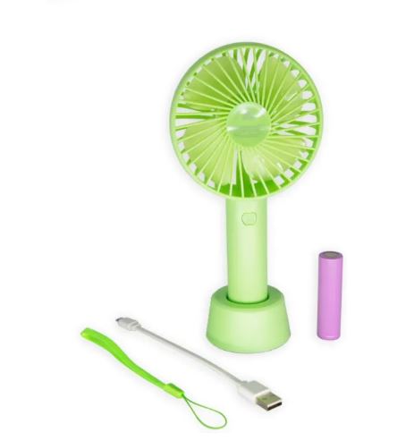 Handheld Fan, 2000mAh Portable, Personal Desk Fan