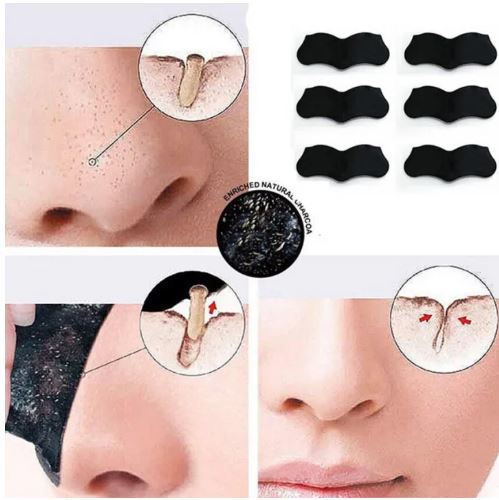 10pcs Nose Blackhead Remover Strips Mask