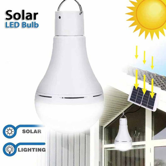 RECHARGEABLE SOLAR LIGHT WITH SOLAR PANEL CL-028MAX CCLamp