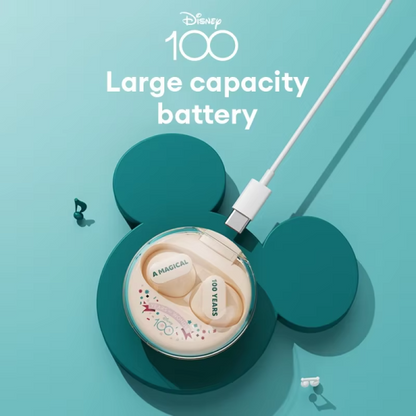 Disney 100 Anniversary Earbuds – Choice Disney Qs-t1 Earphone Bluetooth 5.3 Wireless Headphones Low Latency Earbuds Hifi Stereo Sound 100th Anniversary Model