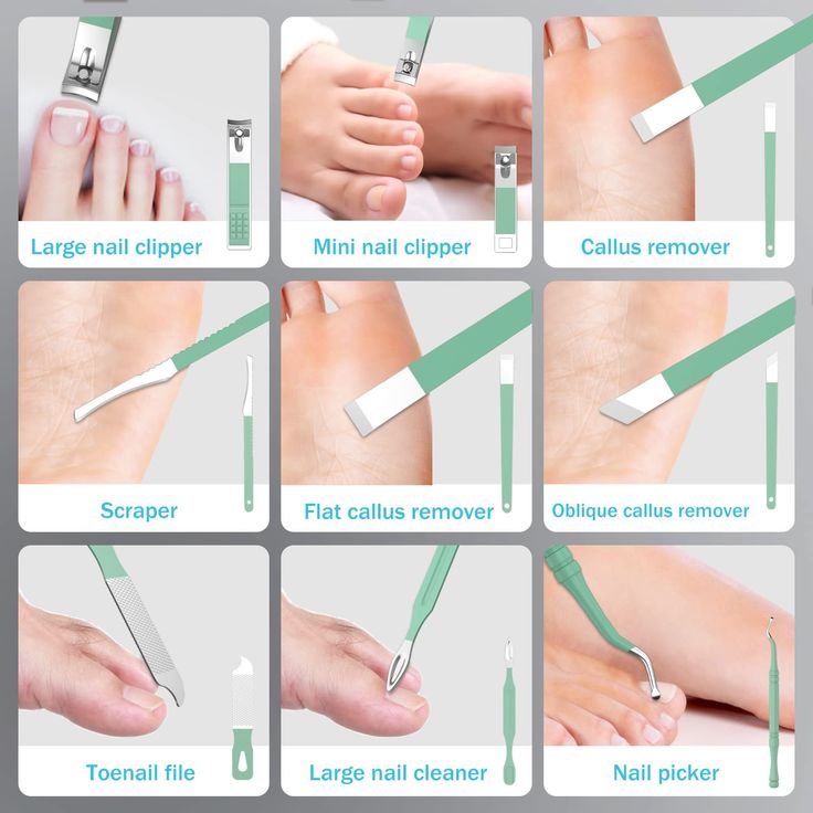 (Imported)16 in 1 Nail kit with Manicure Cutters, Nail Clipper Set,  Pedicure Nail Scissors Tool Set (Random Color)